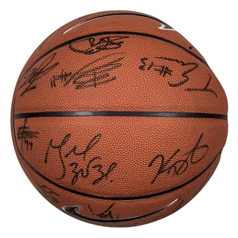 2010-2012 Team USA Mens Basketball Team Signed Basketball With 18 Signatures - LE 14/200 (JSA & Letter of Provenance) 